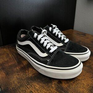 Vans Old Skool Sneakers - Womens Size 6.5 Shoes - Black